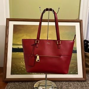 NWOT Ralph Lauren Tote bag in new condition with dust bag.